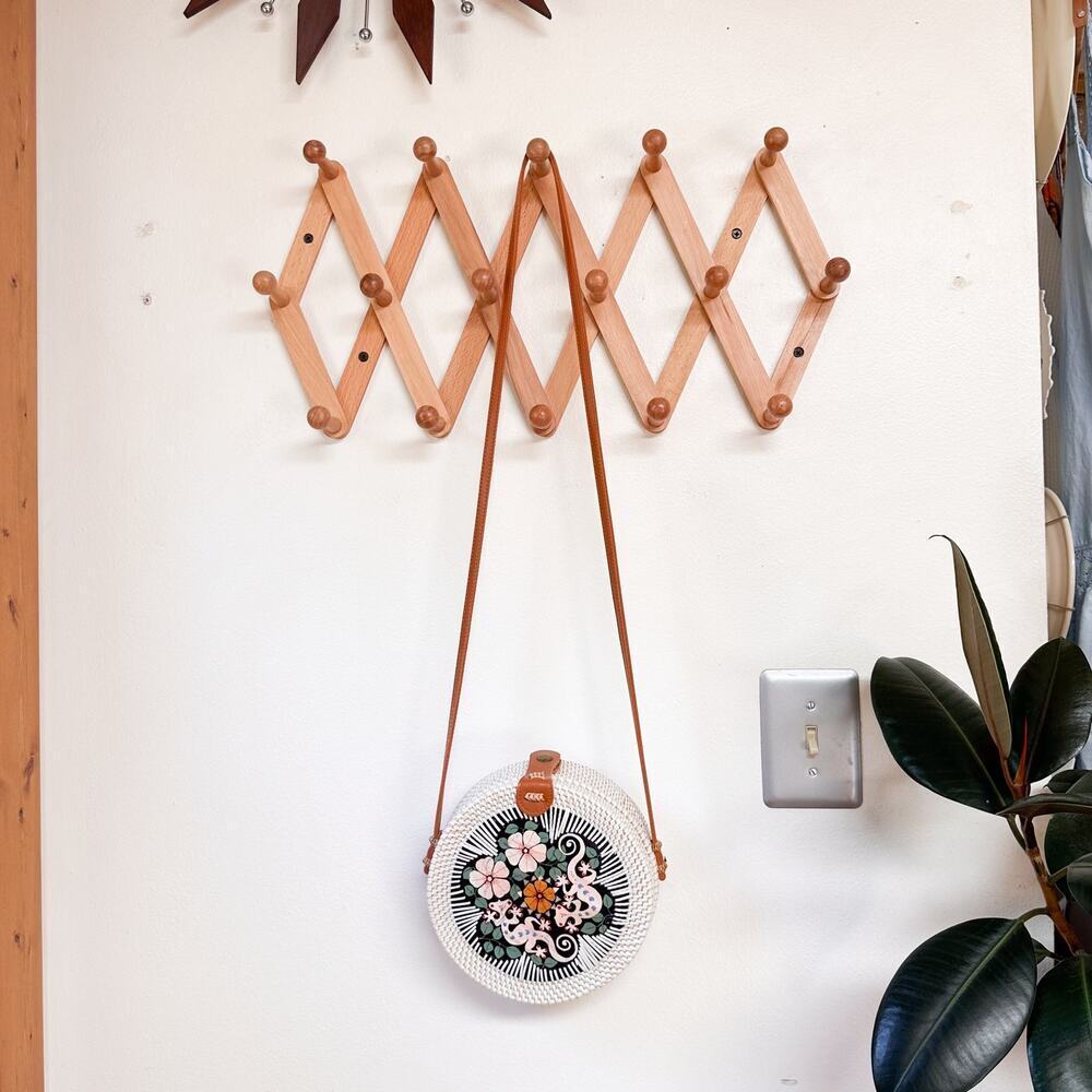 Woven Circle Purse from St. Kits